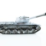 Р/У танк Taigen 1/16 ИС-2 модель 1944, СССР, зимний, (для ИК танкового боя) 2.4G, деревянная коробка